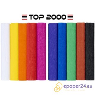 Bibuła marszczona Top 2000 Creatino 25x200cm mix klasyczny (10)