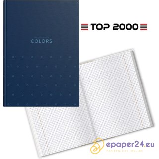 Brulion Top 2000 Colors A4/192k kratka niebieski