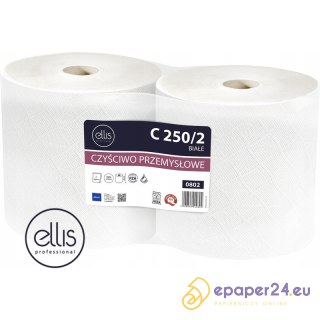 Czyściwo w rolce Ellis 240m 2w celuloza białe (2)