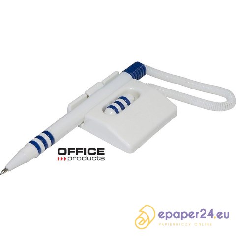 Długopis na sprężynce Office Products leżący niebieski Długopis na sprężynce Office Products leżący niebieski