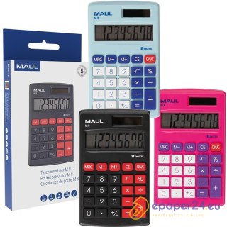 Kalkulator Maul M 8 jasnoniebieski
