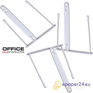Klipsy archiwizacyjne Office Products 85mm białe (50)