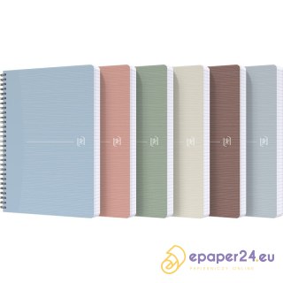 Kołozeszyt Oxford My Rec'Up A5/90k linia mix kolorów