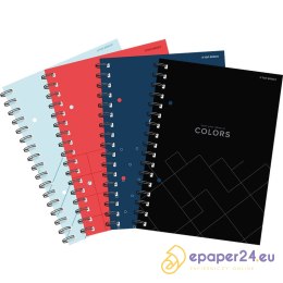 Kołozeszyt Top 2000 Colors A5/80k kratka mix kolorów