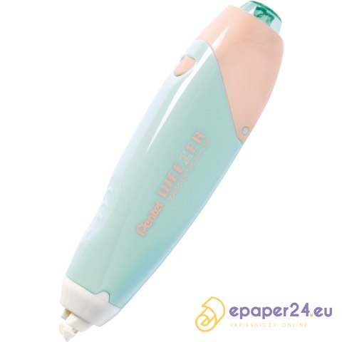 Korektor w tasmie Pentel Weezer 5mm/6m błękitny Korektor w tasmie Pentel Weezer 5mm/6m błękitny