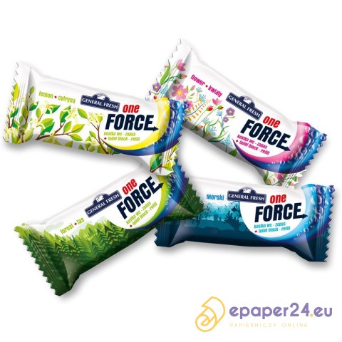 Kostka do WC Force One 40g morze Kostka do WC Force One 40g morze