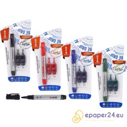 Marker do tablic MemoBe MM010 (+ 2 tusze) czarny