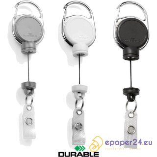 Mechanizm ściągający Durable Extra Strong czarny