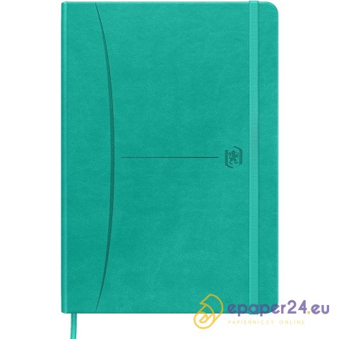 Notatnik Oxford Signature A5/104k kropki turkusowy Notatnik Oxford Signature A5/104k kropki turkusowy