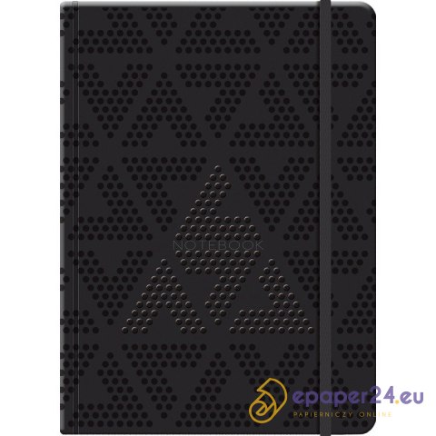 Notatnik Top 2000 Handy A5/80k kratka czarny Notatnik Top 2000 Handy A5/80k kratka czarny