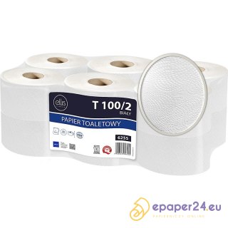 Papier toaletowy Ellis 90m 2w celuloza biały (12)