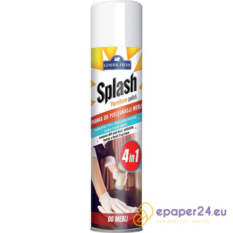 Pianka Splash 300ml (do pielęgnacji mebli) Pianka Splash 300ml (do pielęgnacji mebli)