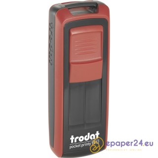 Pieczątka Trodat Pocket Printy 9512 czerwona