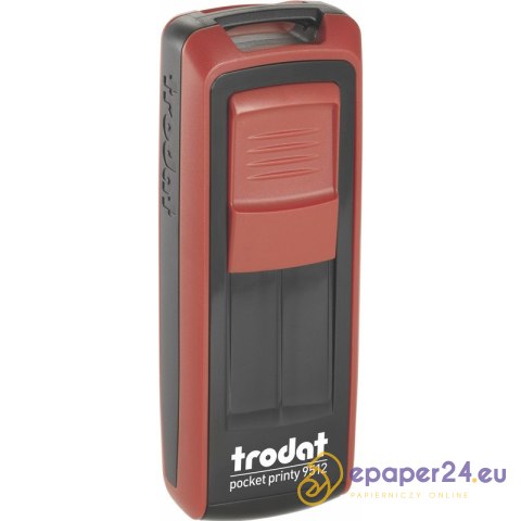 Pieczątka Trodat Pocket Printy 9512 czerwona Pieczątka Trodat Pocket Printy 9512 czerwona