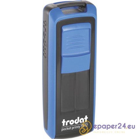 Pieczątka Trodat Pocket Printy 9512 niebieska Pieczątka Trodat Pocket Printy 9512 niebieska