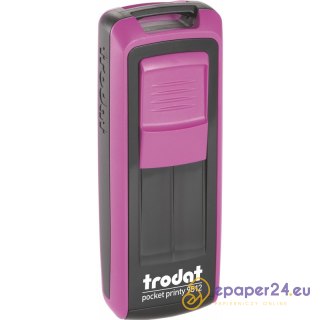 Pieczątka Trodat Pocket Printy 9512 różowa