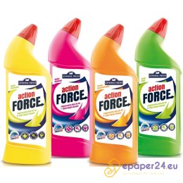 Płyn do WC Force Action 1L cytryna