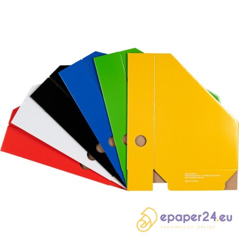 Pojemnik na dokumenty Bantex A4/70mm kartonowy zielony Pojemnik na dokumenty Bantex A4/70mm kartonowy zielony