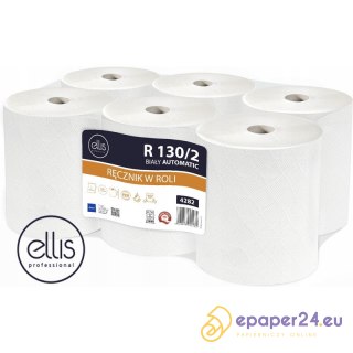 Ręcznik w rolce Ellis 130m 2w celuloza białe (6)