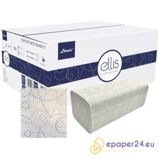 Ręczniki składane Ellis V-Fold 2w celuloza białe (20x150)