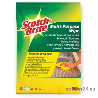 Ściereczki Scotch-Brite domowe żółte (3)