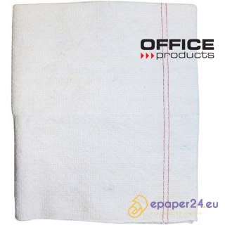 Ścierka Office Products 60x70cm 60% bawełna biała