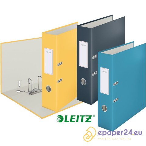 Segregator Leitz 180° Cosy Soft Touch A4/80mm szary Segregator Leitz 180° Cosy Soft Touch A4/80mm szary
