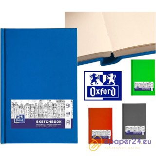 Szkicownik Oxford Sketchbook A6/96k mix kolorów