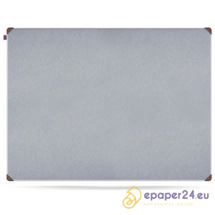 Tablica filcowa MemoBe Idea Edge 90x60cm rama aluminiowa popielata Tablica filcowa MemoBe Idea Edge 90x60cm rama aluminiowa popielata