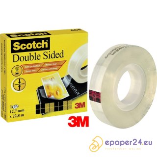 Taśma dwustronna Scotch 665 12mm/22.8m