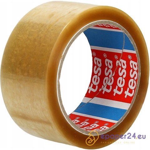 Taśma pakowa Tesa Pack Standard 48mm/66m Solvent przezroczysta Taśma pakowa Tesa Pack Standard 48mm/66m Solvent przezroczysta