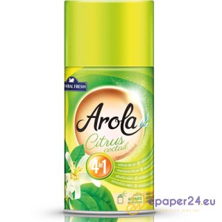 Wkład do odświeżacza powietrza Arola 250ml cytrusowy koktajl
