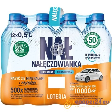 Woda Nałęczowianka 0.5L niegazowana (12) Woda Nałęczowianka 0.5L niegazowana (12)