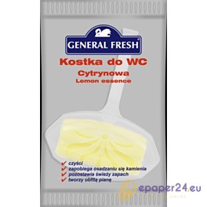 Zawieszka do WC General Fresh 35g cytryna Zawieszka do WC General Fresh 35g cytryna