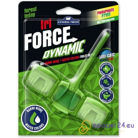 Zawieszka do WC Force Tri Dynamic 45g las Zawieszka do WC Force Tri Dynamic 45g las