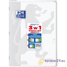 Zeszyt Oxford Easybook A4/60k kratka mix kolorów