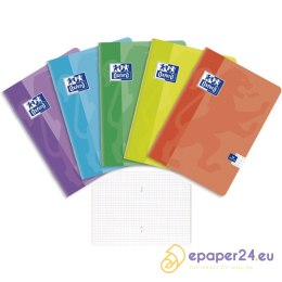 Zeszyt Oxford Sweet 95x148mm/48k kratka mix kolorów