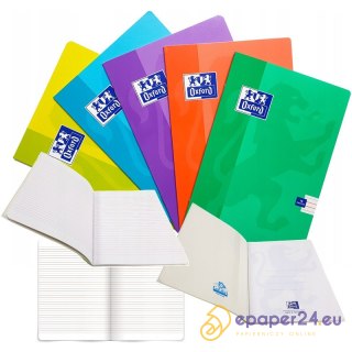 Zeszyt Oxford Sweet A5/16k linia mix kolorów