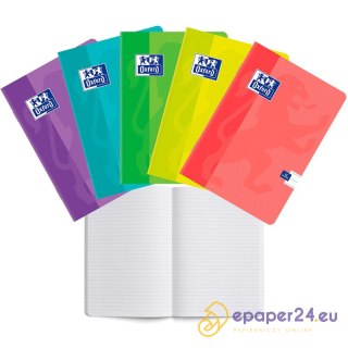 Zeszyt Oxford Sweet A5/32k linia mix kolorów