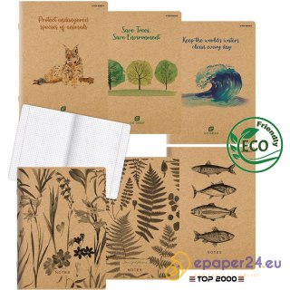 Zeszyt Top 2000 Go Green A4/60k kratka