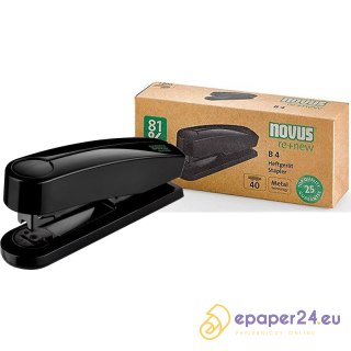 Zszywacz Novus B4 Re+new czarny