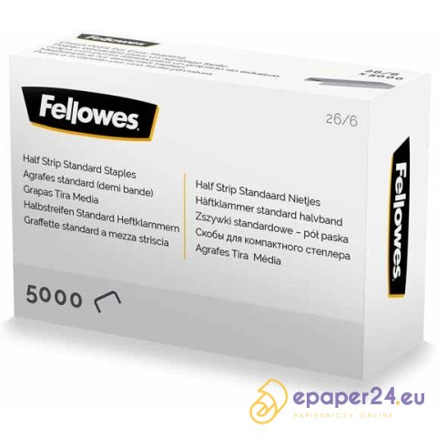Zszywki Fellowes 26/6 (5000) Zszywki Fellowes 26/6 (5000)