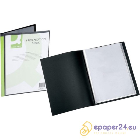Album ofertowy Q-Connect A4/10k czarny Album ofertowy Q-Connect A4/10k czarny