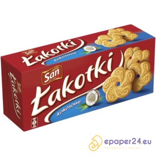 CIASTKA SAN ŁAKOTKI 168g KOKOSOWE