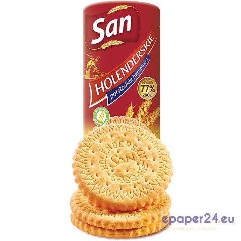 Ciastka San Łakotki Holenderskie 150g półsłodkie Ciastka San Łakotki Holenderskie 150g półsłodkie