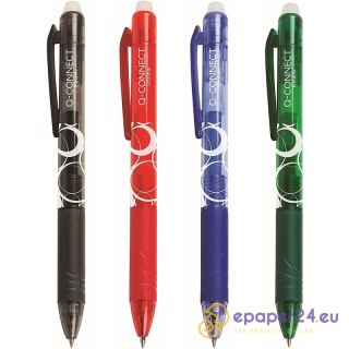 Długopis wymazywalny Q-Connect 1.0mm czarny