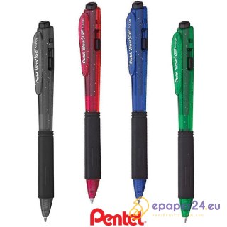 Długopis żelowy Pentel Wow! Gel K437CR czerwony