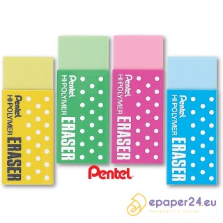 Gumka Pentel Hi-Polymer błękitna