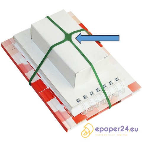 Gumki krzyżowe Office Products 1kg śr.10cm zielone Gumki krzyżowe Office Products 1kg śr.10cm zielone