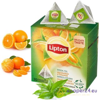 Herbata Lipton zielona Mandarynka i pomarańcza (20)